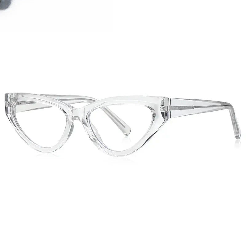Women's Cat Eye Full Rim Titanium Prescription Glasses 312153 — view 7 | Rx Spectacle