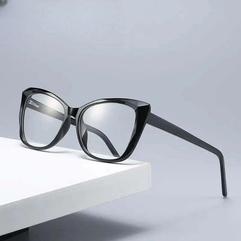Women's Cat Eye Full Rim TR90 Prescription Glasses 2001 — view 1 | Rx Spectacle