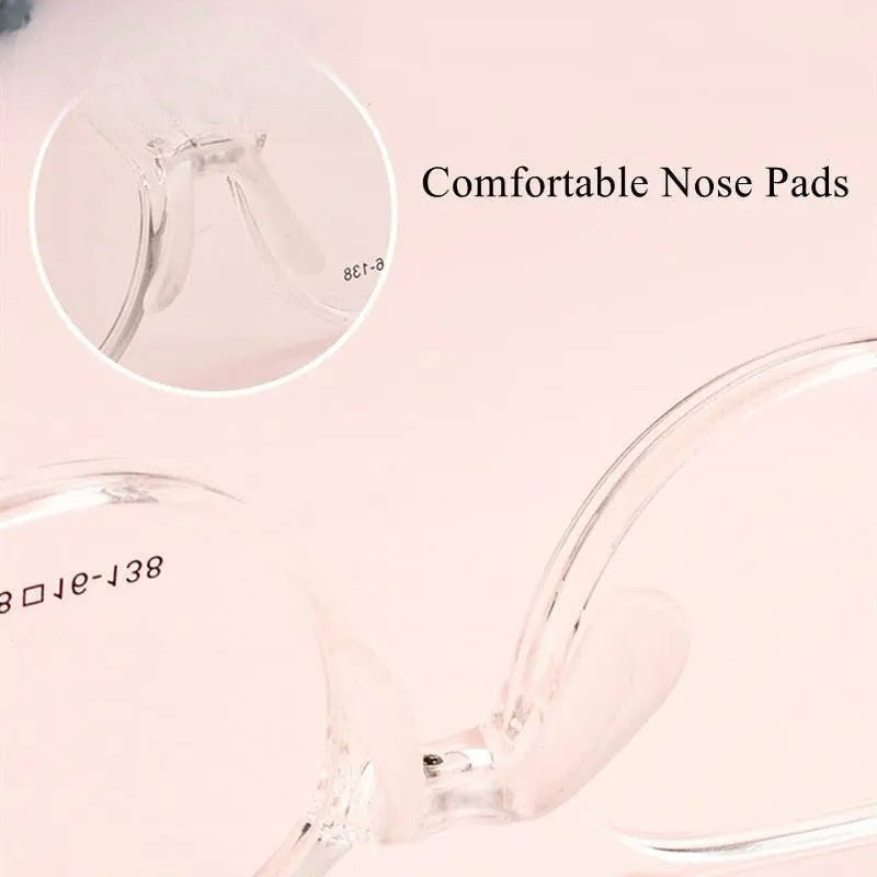 Unisex Round Full Rim Titanium Prescription Glasses 2602 — view 9 | Rx Spectacle