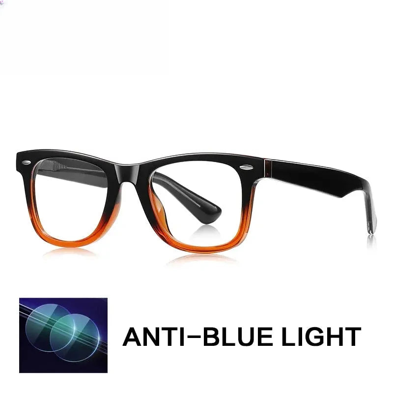Unisex Square Full Rim Titanium Reading Glasses Gxyj9028 — view 8 | Rx Spectacle