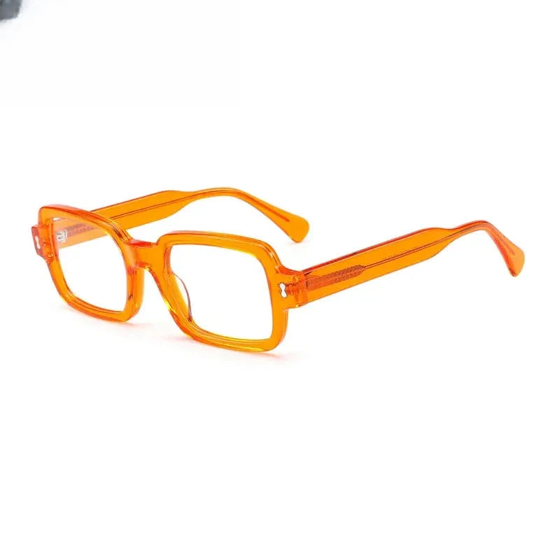 Unisex Square Full Rim Acetate Prescription Glasses Gxyj-1179 — view 7 | Rx Spectacle