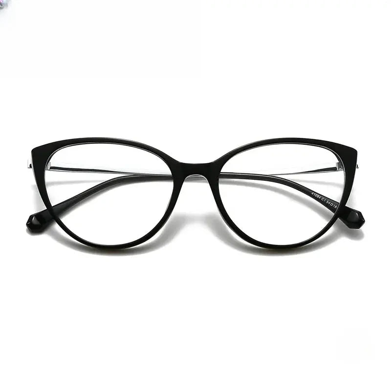 Women's Cat Eye Full Rim Acetate Prescription Glasses 341084 — view 3 | Rx Spectacle
