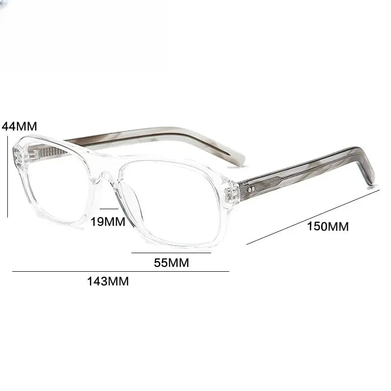 Men's Browline Full Rim Acetate Prescription Glasses 720212 — view 2 | Rx Spectacle