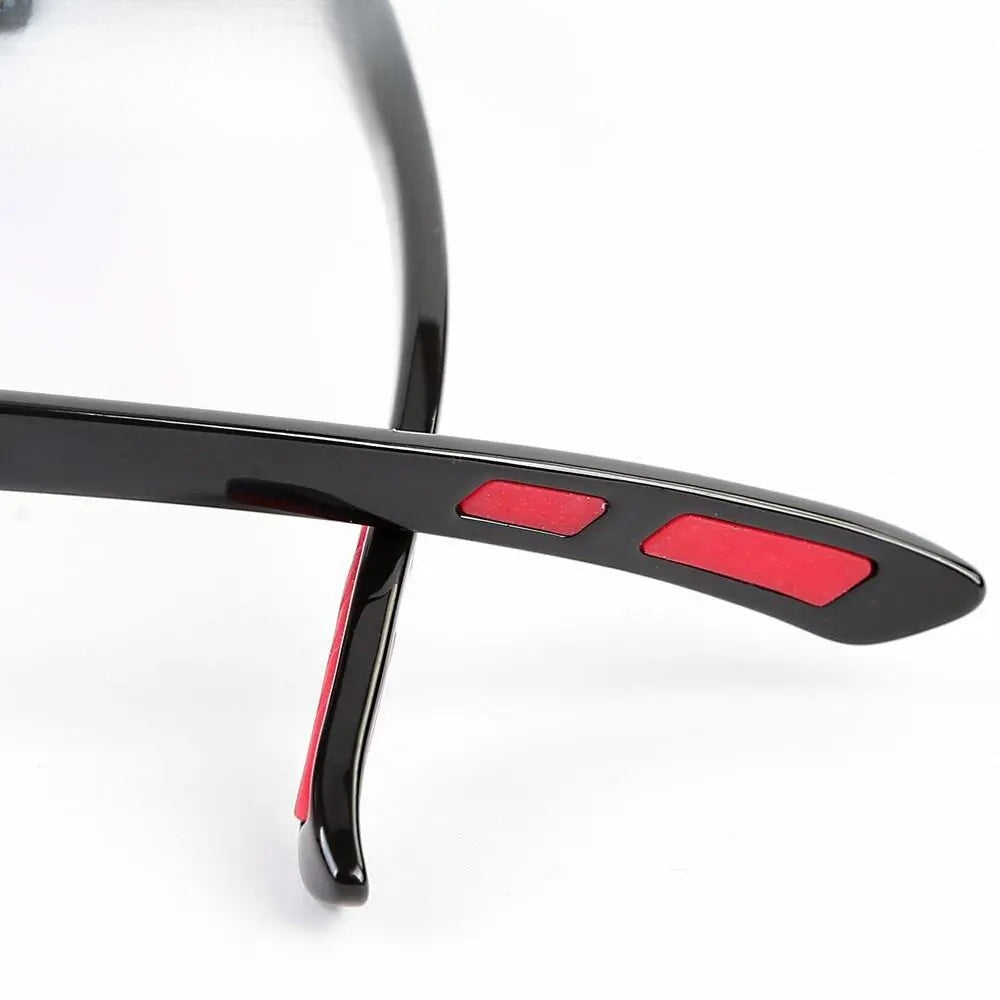 Men's Square Full Rim Titanium Sports Glasses 6051 — view 12 | Rx Spectacle
