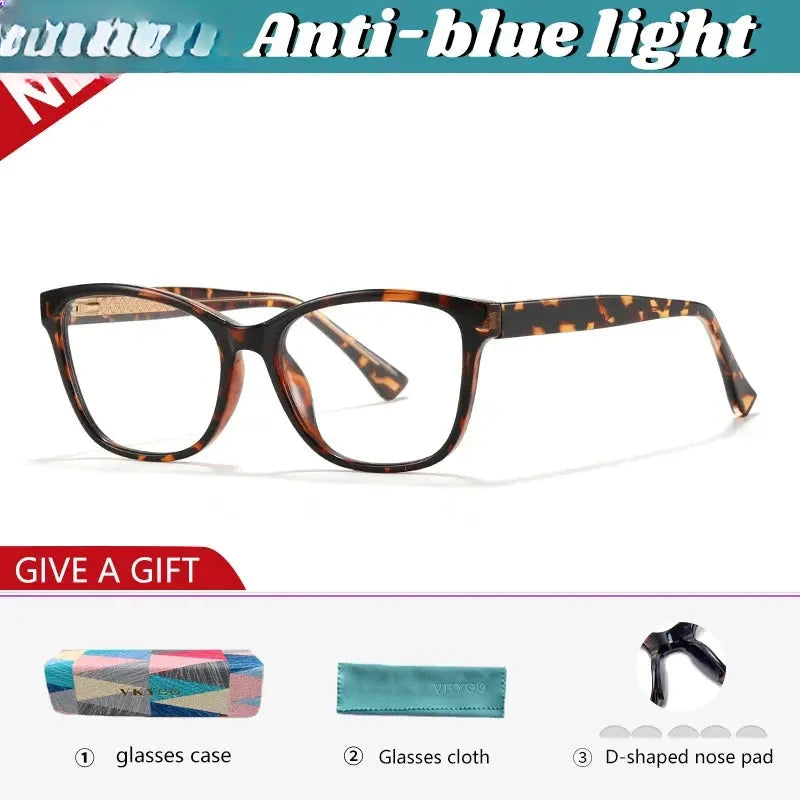 Women's Cat Eye Full Rim TR90 Reading Glasses 727022 — view 5 | Rx Spectacle
