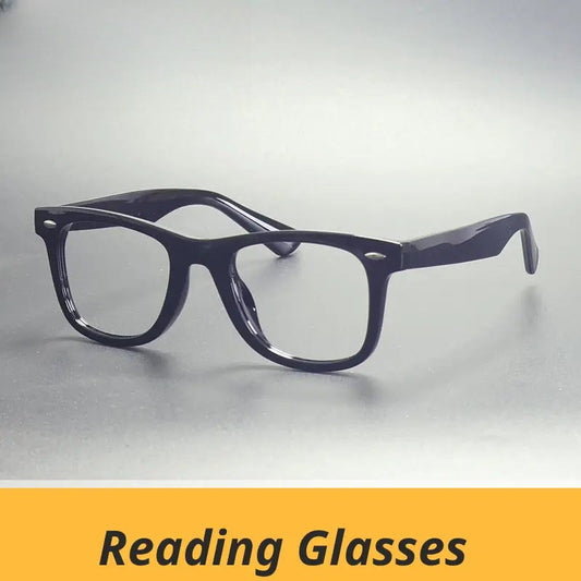 Unisex Square Full Rim Titanium Reading Glasses Gxyj9028 — view 1 | Rx Spectacle