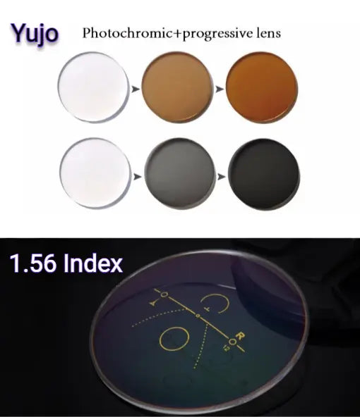1.56 Index Progressive Photochromic Lenses — view 1 | Rx Spectacle