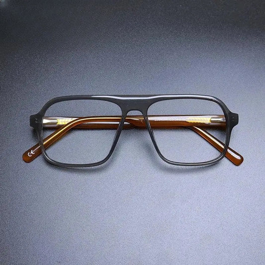 Unisex Square Full Rim Acetate Prescription Glasses Gxyj1133 — view 1 | Rx Spectacle