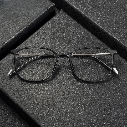 Women's Square Full Rim Titanium Prescription Glasses 922345 — view 1 | Rx Spectacle