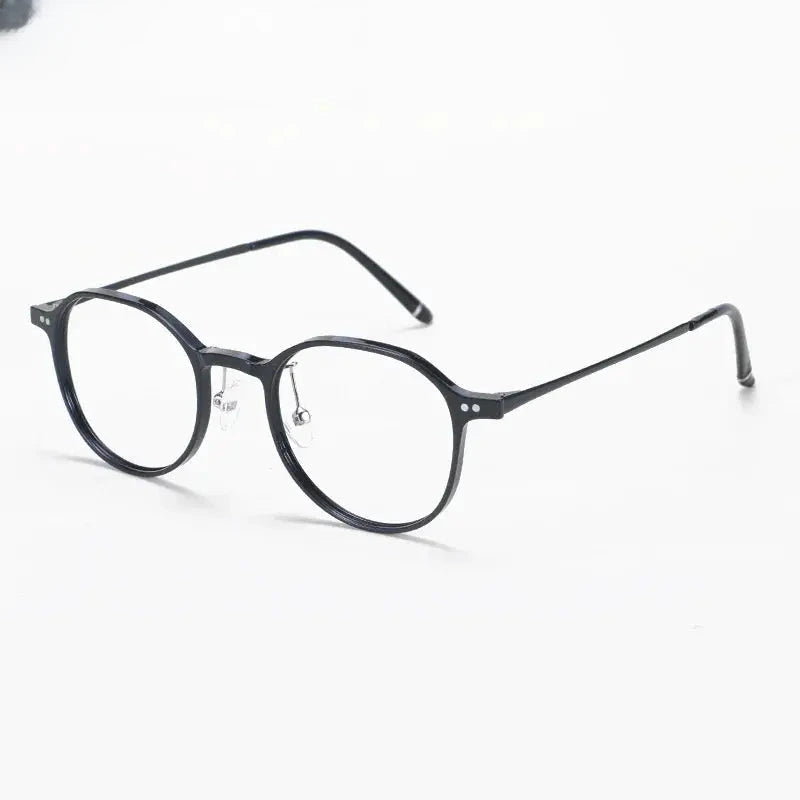 Unisex Round Full Rim Ultem Prescription Glasses 2186 — view 7 | Rx Spectacle