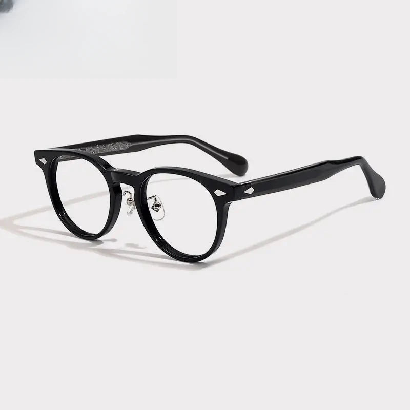 Unisex Square Full Rim Acetate Prescription Glasses G1519 — view 3 | Rx Spectacle