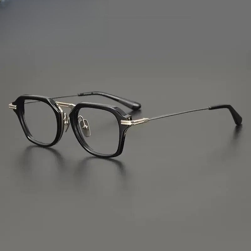 Unisex Round Full Rim Titanium Prescription Glasses Gxyj894 — view 4 | Rx Spectacle