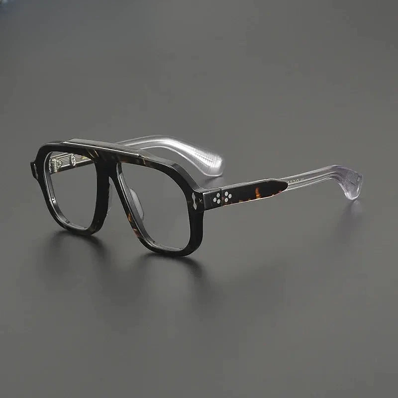 Women's Browline Full Rim Acetate Prescription Glasses 679433 — view 3 | Rx Spectacle