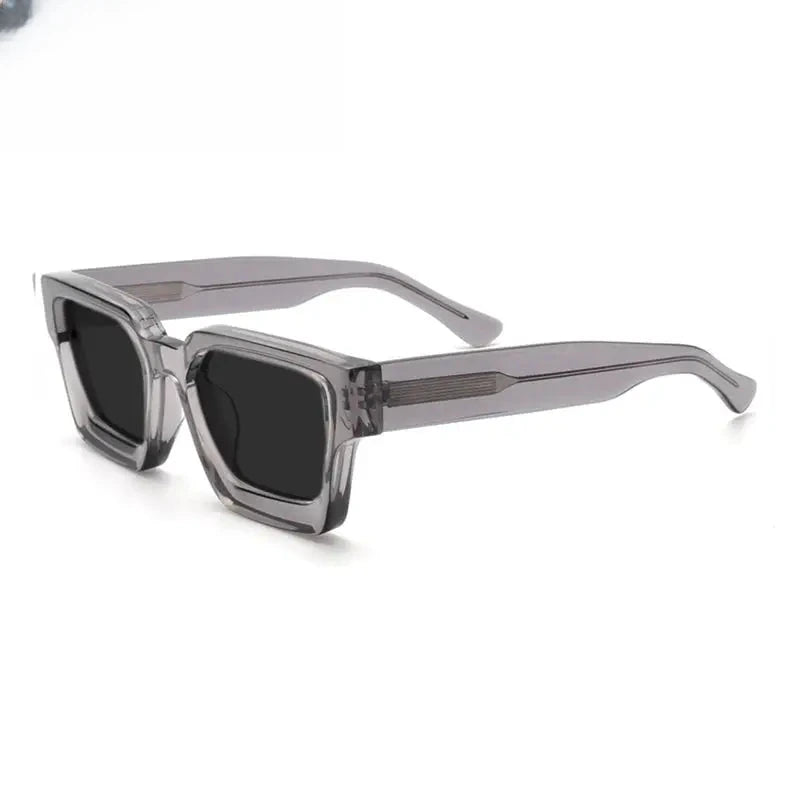 Unisex Square Full Rim Acetate Prescription Glasses Mo19 — view 26 | Rx Spectacle