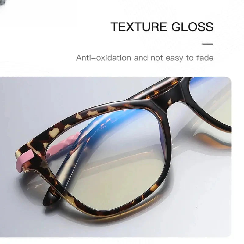 Women's Square Full Rim TR90 Reading Glasses 2108 — view 4 | Rx Spectacle