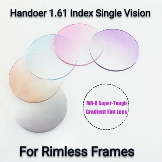 Single Vision 1.61 Index MR-8 Tinted Lenses — view 1 | Rx Spectacle