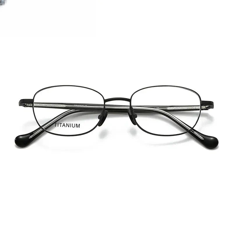 Women's Oval Full Rim Prescription Glasses 407002 — view 6 | Rx Spectacle