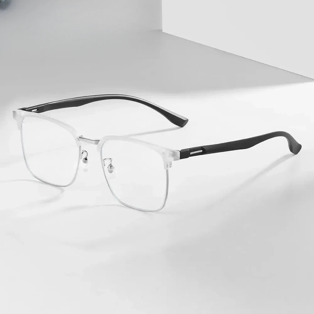 Unisex Square Full Rim TR90 Prescription Glasses 77416 — view 1 | Rx Spectacle