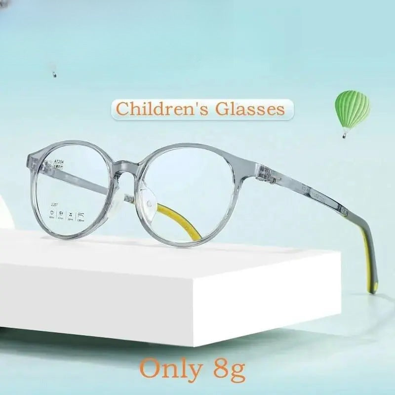 Unisex Round Full Rim TR90 Prescription Glasses 2207 — view 2 | Rx Spectacle
