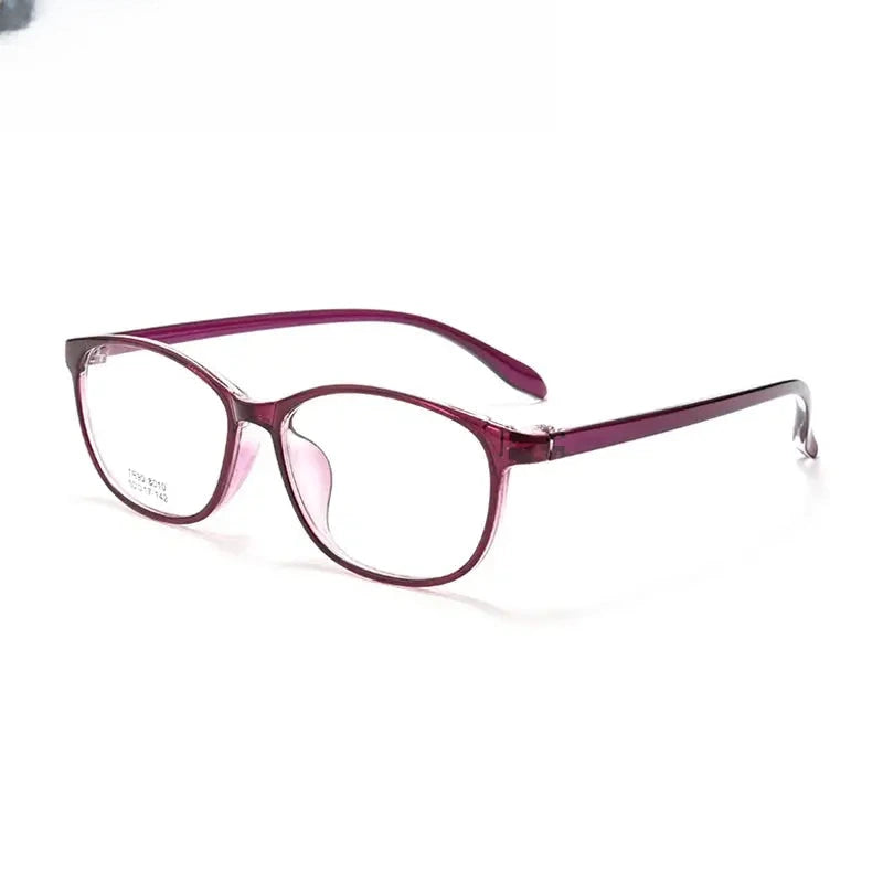 Women's Square Full Rim Titanium Prescription Glasses 88010 — view 8 | Rx Spectacle
