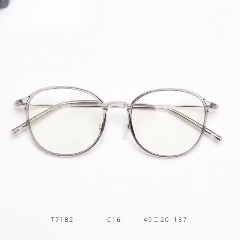 Women's Round Full Rim TR90 Prescription Glasses — view 6 | Rx Spectacle