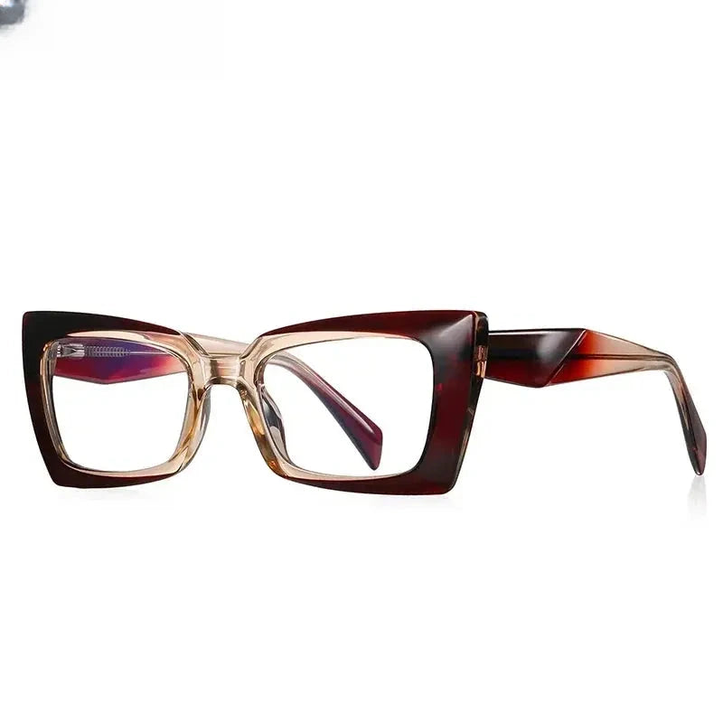 Women's Cat Eye Full Rim TR90 Reading Glasses 2169 — view 10 | Rx Spectacle