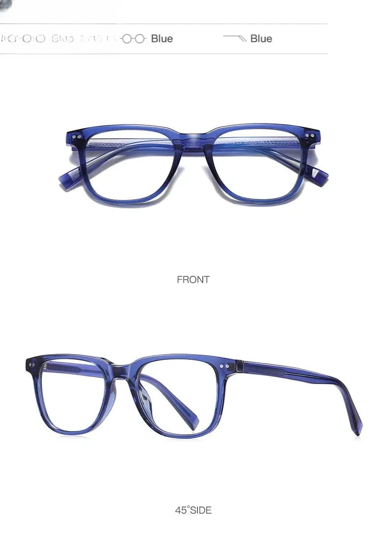 Women's Square Full Rim Plastic Reading Glasses Pfd2119 — view 17 | Rx Spectacle