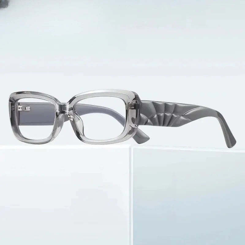 Unisex Square Full Rim Titanium Prescription Glasses 882251 — view 1 | Rx Spectacle