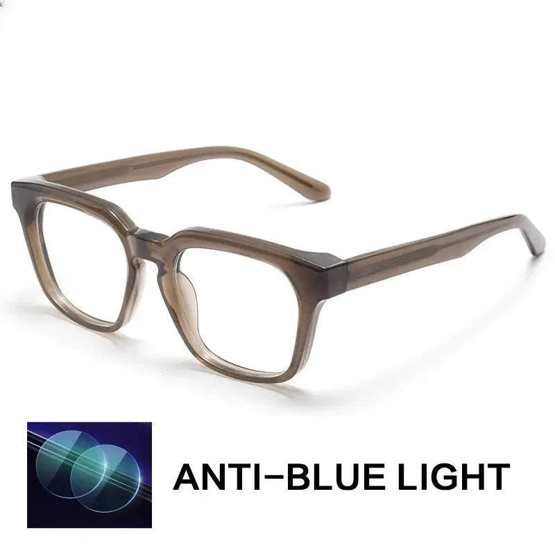 Unisex Square Full Rim Acetate Reading Glasses G91807 — view 5 | Rx Spectacle
