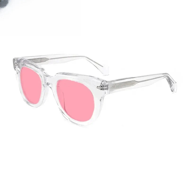 Unisex Square Full Rim Acetate Prescription Glasses Mo17 — view 7 | Rx Spectacle