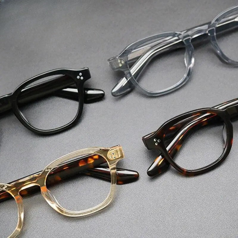 Unisex Square Full Rim Acetate Prescription Glasses Gxyj684 — view 4 | Rx Spectacle