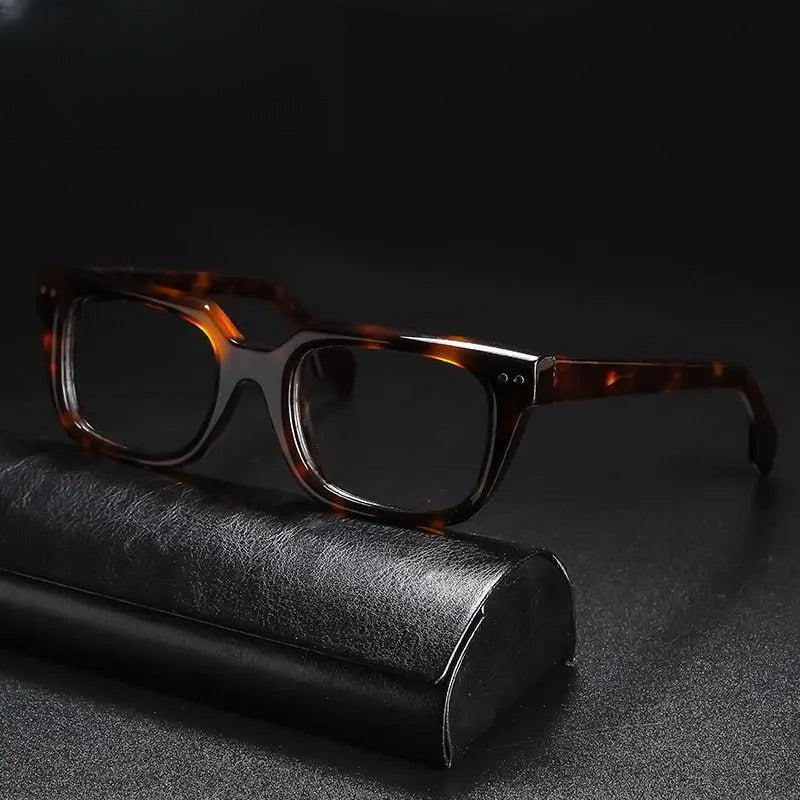 Unisex Square Full Rim Acetate Prescription Glasses Gxyj724 — view 13 | Rx Spectacle