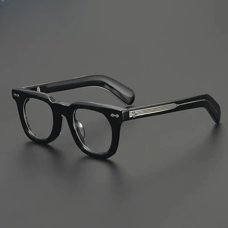 Women's Square Full Rim Acetate Prescription Glasses 679229 — view 5 | Rx Spectacle