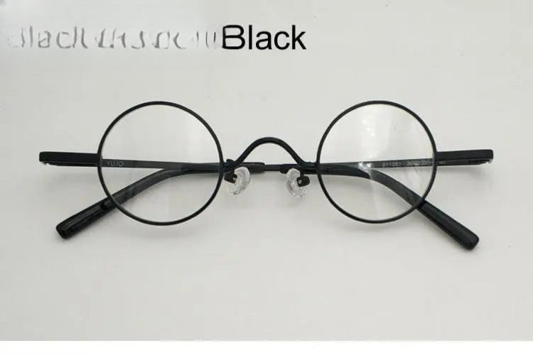 Unisex Round Full Rim Alloy Prescription Glasses 811001 — view 6 | Rx Spectacle