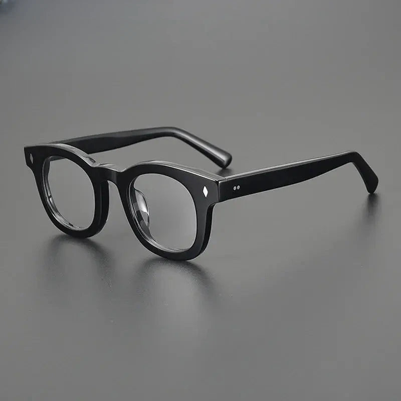 Unisex Square Full Rim Acetate Prescription Glasses Gxyj1537 — view 1 | Rx Spectacle