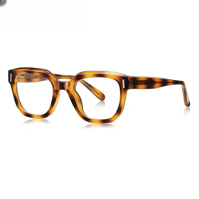 Unisex Round Full Rim Titanium Prescription Glasses 54009 — view 5 | Rx Spectacle