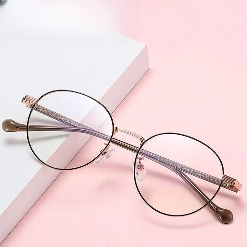 Unisex Round Full Rim Acetate Prescription Glasses 1903 — view 1 | Rx Spectacle