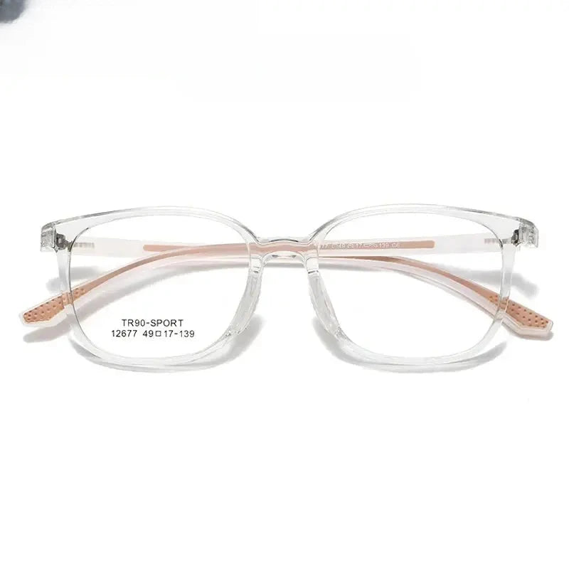 Women's Square Full Rim TR90 Prescription Glasses 612677 — view 5 | Rx Spectacle