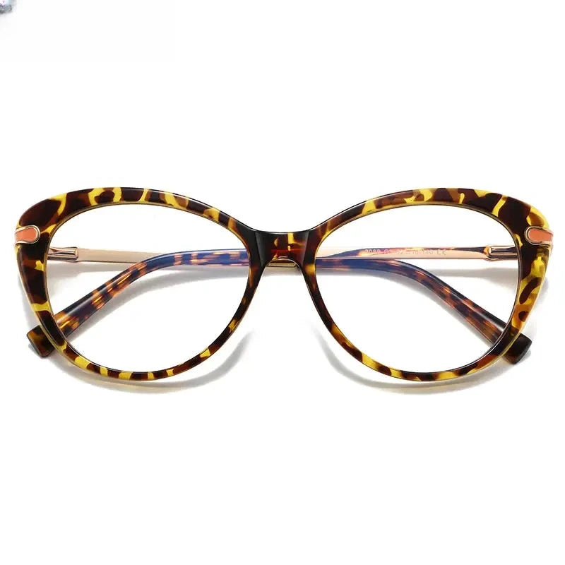 Women's Square Full Rim Acetate Reading Glasses 2088 — view 9 | Rx Spectacle