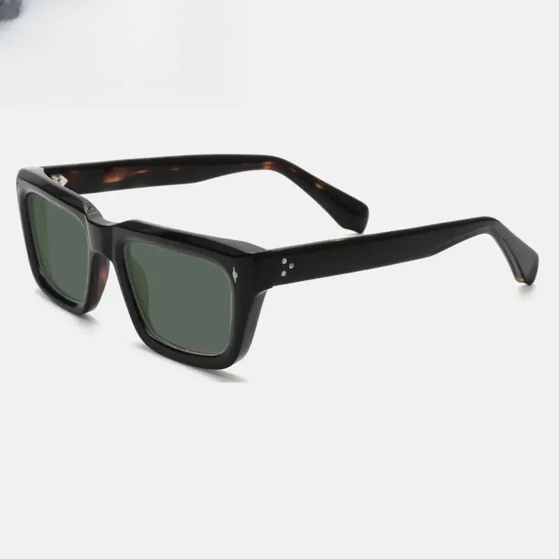 Unisex Square Full Rim Acetate Prescription Glasses Mo13 — view 24 | Rx Spectacle