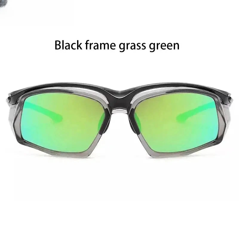 Unisex Square Full Rim TR90 Sports Glasses — view 13 | Rx Spectacle
