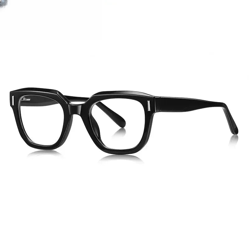 Unisex Round Full Rim Titanium Prescription Glasses 54009 — view 3 | Rx Spectacle