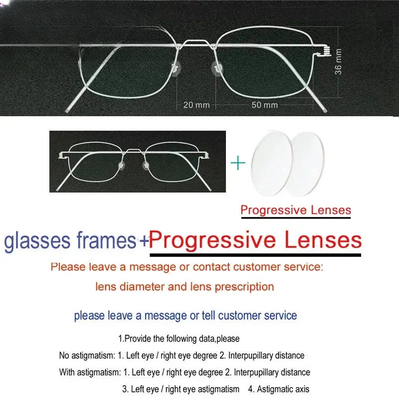 Unisex Oval Full Rim Stainless Steel Screwless Prescription Glasses 61425 — view 16 | Rx Spectacle