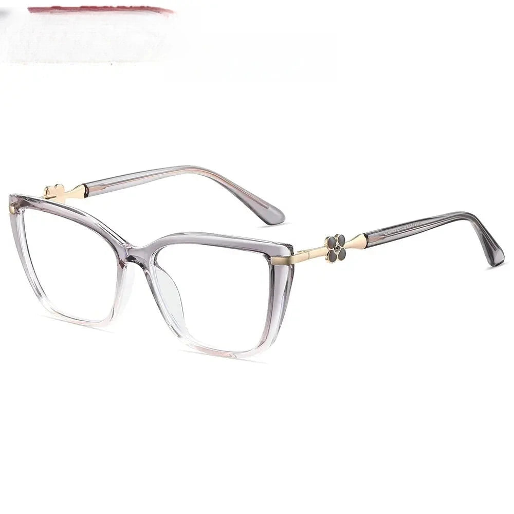 Women's Cat Eye Full Rim TR90 Prescription Glasses 883004 — view 5 | Rx Spectacle