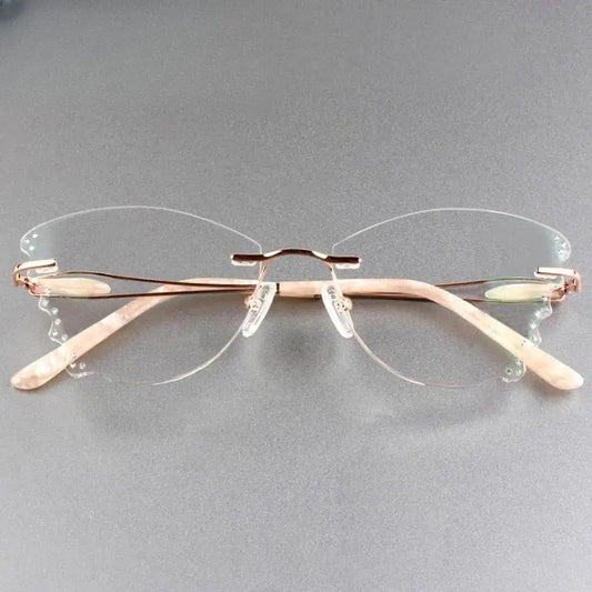 Women's Rimless Prescription Glasses 88205 — view 1 | Rx Spectacle