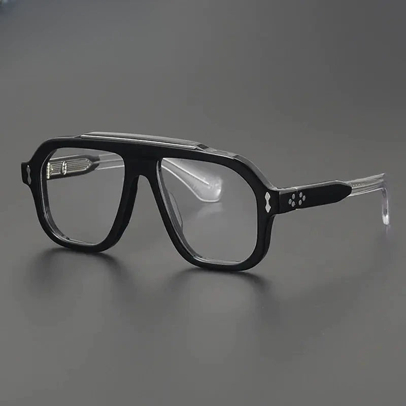 Women's Browline Full Rim Acetate Prescription Glasses 679433 — view 6 | Rx Spectacle