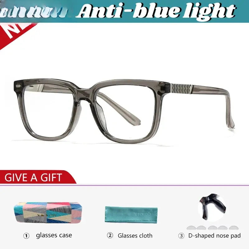 Unisex Square Full Rim TR90 Reading Glasses 360030 — view 6 | Rx Spectacle