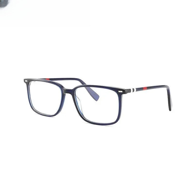 Unisex Square Full Rim Acetate Prescription Glasses 9021 — view 1 | Rx Spectacle