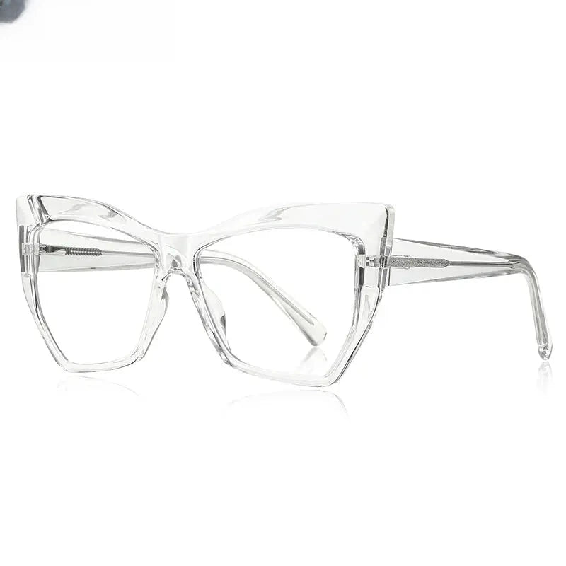 Women's Cat Eye Full Rim TR90 Reading Glasses 2157 — view 8 | Rx Spectacle