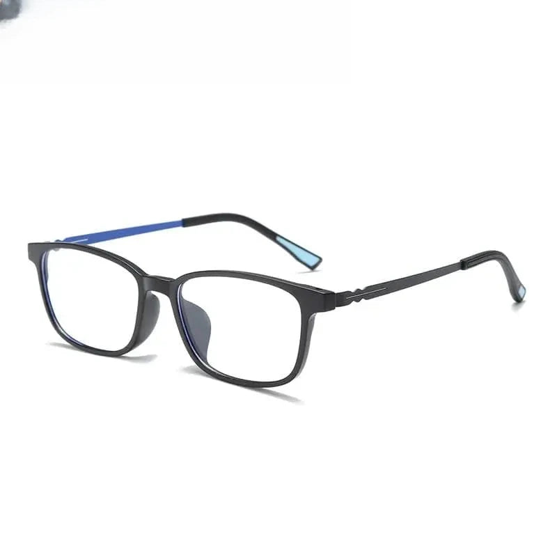 Women's Square Full Rim Titanium Prescription Glasses 681346 — view 4 | Rx Spectacle